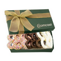 The Executive Chocolate Covered Pretzel Box - Green